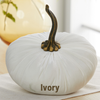 Pumpkin Extra Large Velvet, Fall Accent, Thoughtful Gift: Harvest