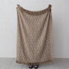 Jacquard Fringe Throw