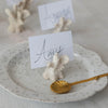 Coral Place Card Holder