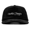 Caddy Classics Black Corduroy Hat