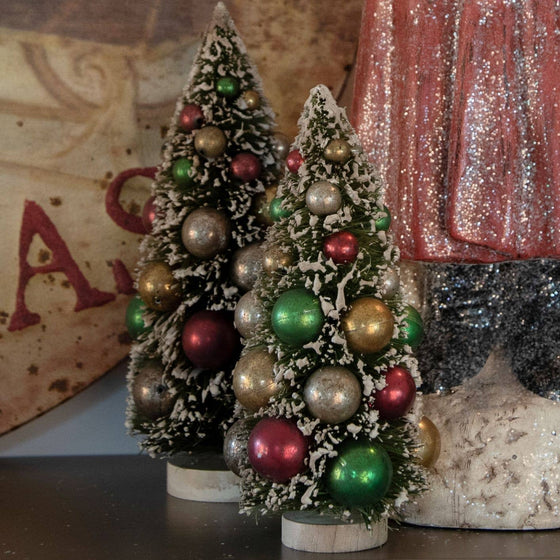 Multicolor Bottlebrush Christmas Tree