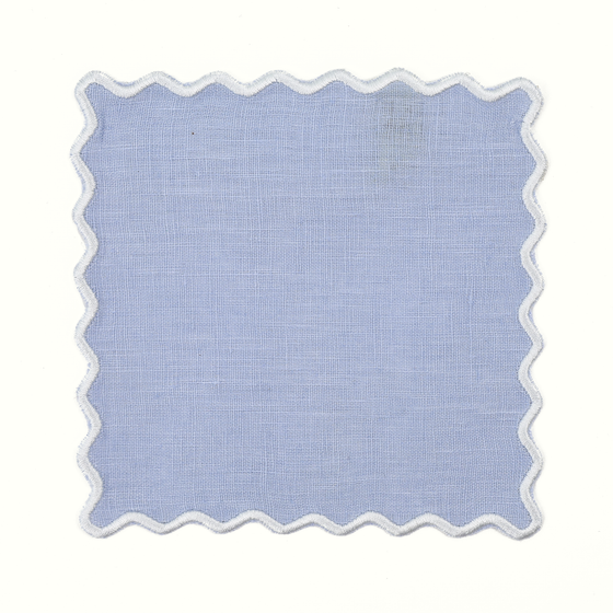 Vivienne Linen Cocktail Napkins: Set of 4