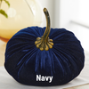 Pumpkin Extra Large Velvet, Fall Accent, Thoughtful Gift: Bronze