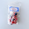 Candy: Large Lollies: American Sweet Tart: USA Flag Lollipops: 12 ct Bag
