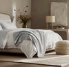 Waffle Bed Blanket: White / King/Cal. King