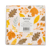 Foiled Harvest Leaves Napkin