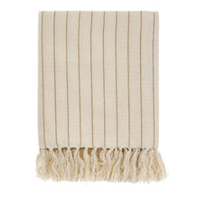  Pinstripe Hammam Bath Towel, Warm Sand