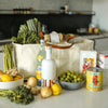Canvas Grocery Tote Bag