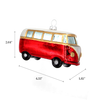 Red VW Van Ornament
