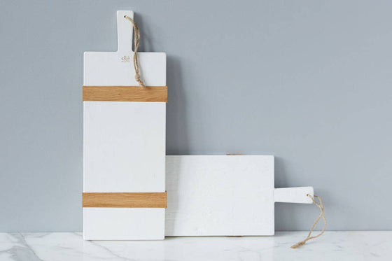 White Rectanglular Charcuterie Board Small