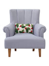 Holly w/Berries Tufted Pillow