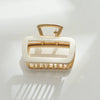 Ivory Gold Metal Assorted Claw Clips