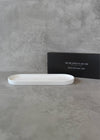 Deco Oval Catchall Tray Large: Cashmere