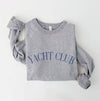 Yacht Club Sweatshirt Grey