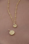 Coin Charm Necklace