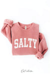 SALTY sweatshirt: TAN / XL