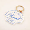 Beach Seashell Keychain