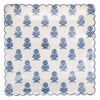 Blue Flower Block Print 10" Plate