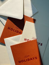 Happy Holidays No. 56: Creme / Single Card