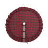 Red Plaid Ruffle Tree Skirt