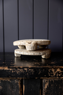  Vintage India Bleached Chapati Board