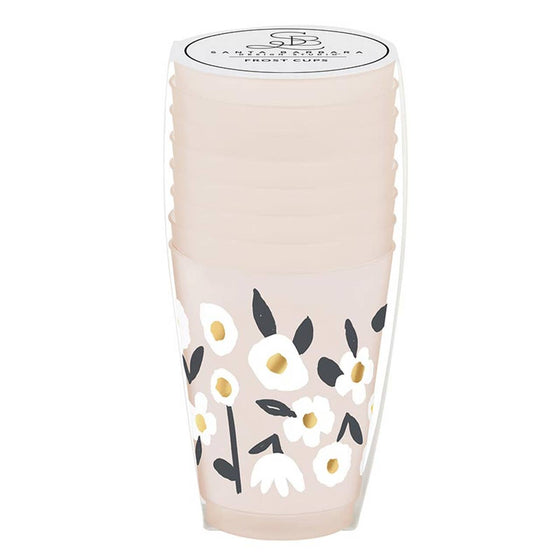 Floral Frost Cups