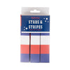 Red White and Blue Fan Bunting Banner