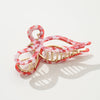 Sabrina Valentine | Large Ribbon Metal Bow Claw Clip : Assorted