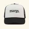 Margs. Trucker Two-Tone - Bone/Black