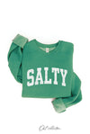 SALTY sweatshirt: TAN / XL