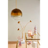 Pink Pine Glass Candle