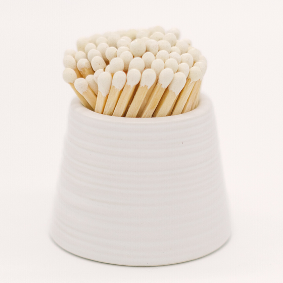 Empty Small Decorative Match Holders with Striker On Bottom