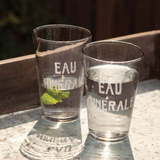EAU MINERALE WATER GLASS - Bungalow 56