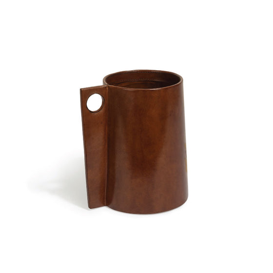 Milan Leather Vase - Bungalow 56