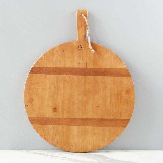 Round Pine Charcuterie Board - Bungalow 56