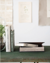 Canvas Box Storage Boxes Set of 2