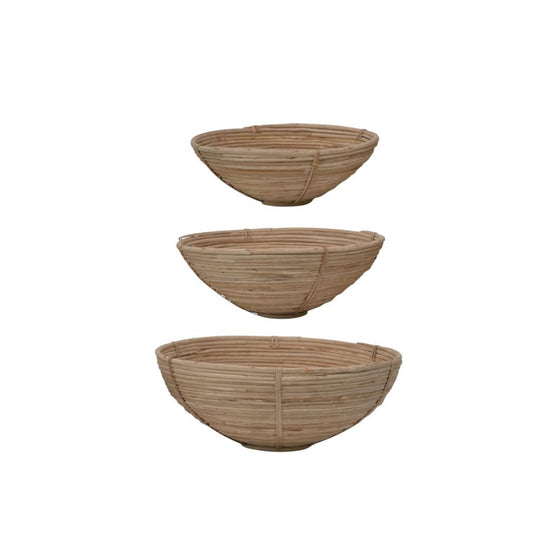 Woven Cane Bowls - Bungalow 56