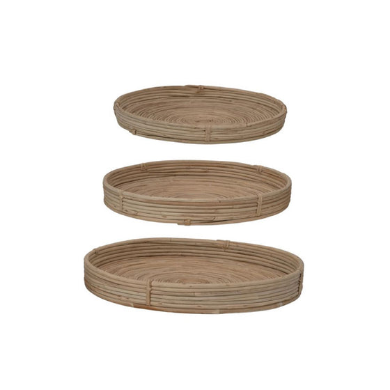 Woven Cane Trays - Bungalow 56